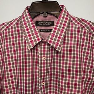 NWT Nick Graham Button Down